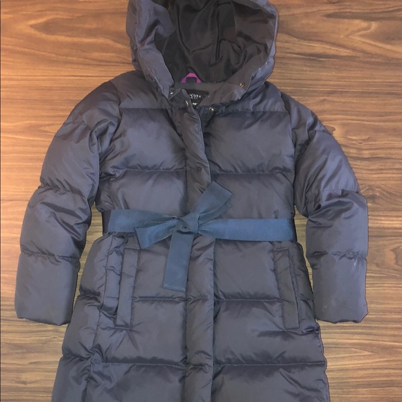 Crewcuts Girls Long Down Puffer Coat 6/7 - Picture 1 of 4